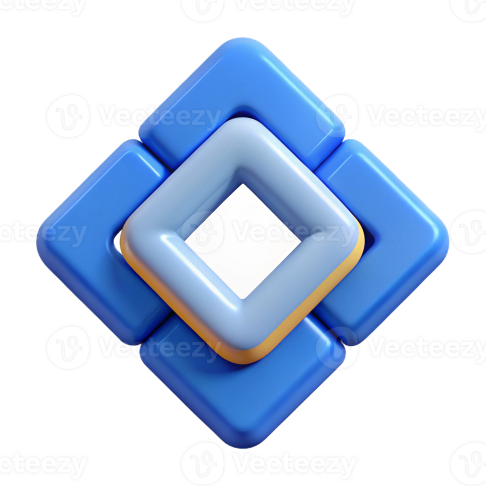 exceptional industrial Rotating octagons, clean lines, crisp edges, flat color, with Scalable Design. handcrafted png