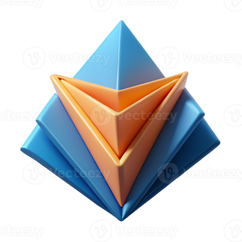 rare minimalist Folded paper effect, geometric, flat color, single-weight stroke with Scalable Design. refined png