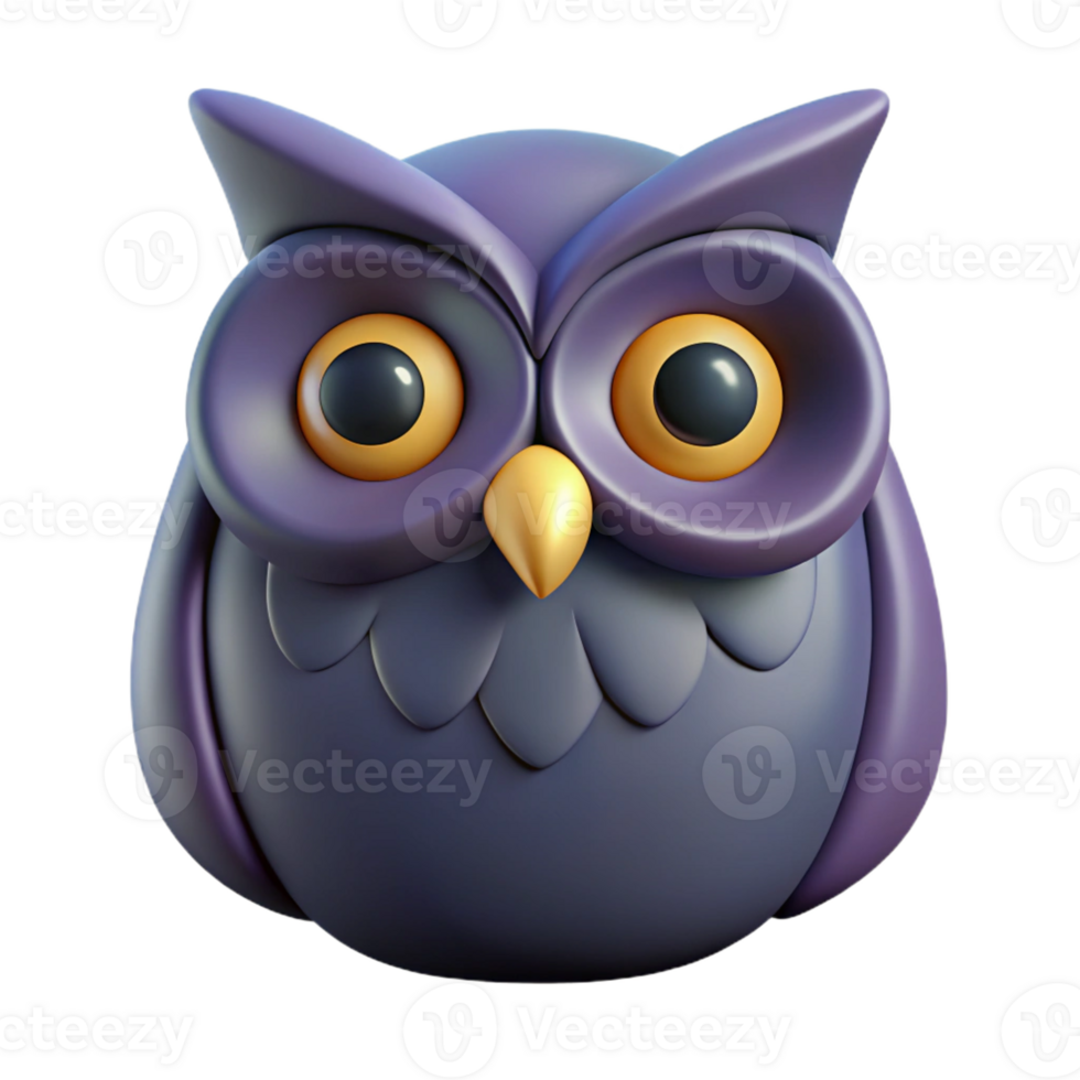 inspired avant-garde Symmetrical owl silhouette. Crisp edges, flat color, single-weight stroke with Scalable Design. 8K png