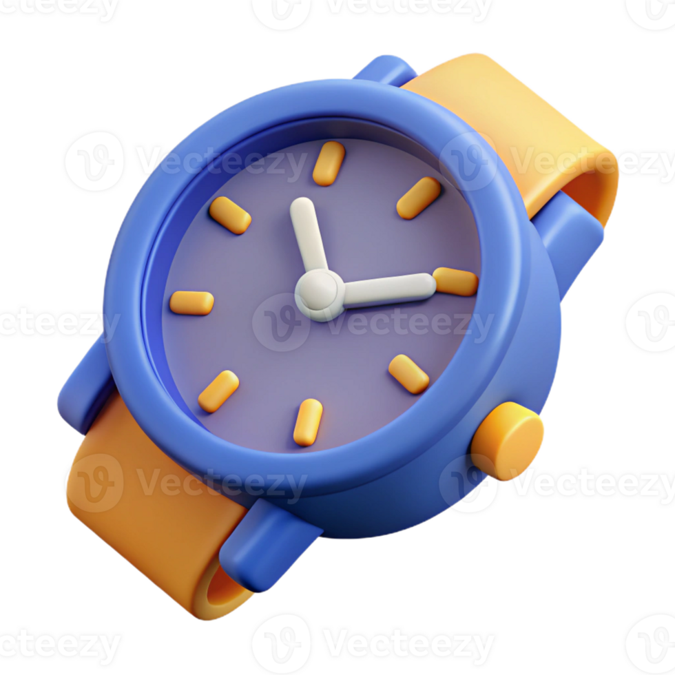 striking joyful avant-garde Minimal technical schematic of a watch. Flat color, with Scalable Design. museum quality png