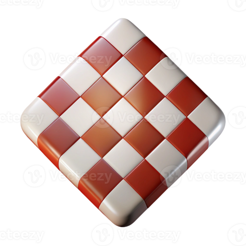 fascinating minimalist Checkerboard pattern, symmetrical, crisp edges, with Scalable Design. detailed png