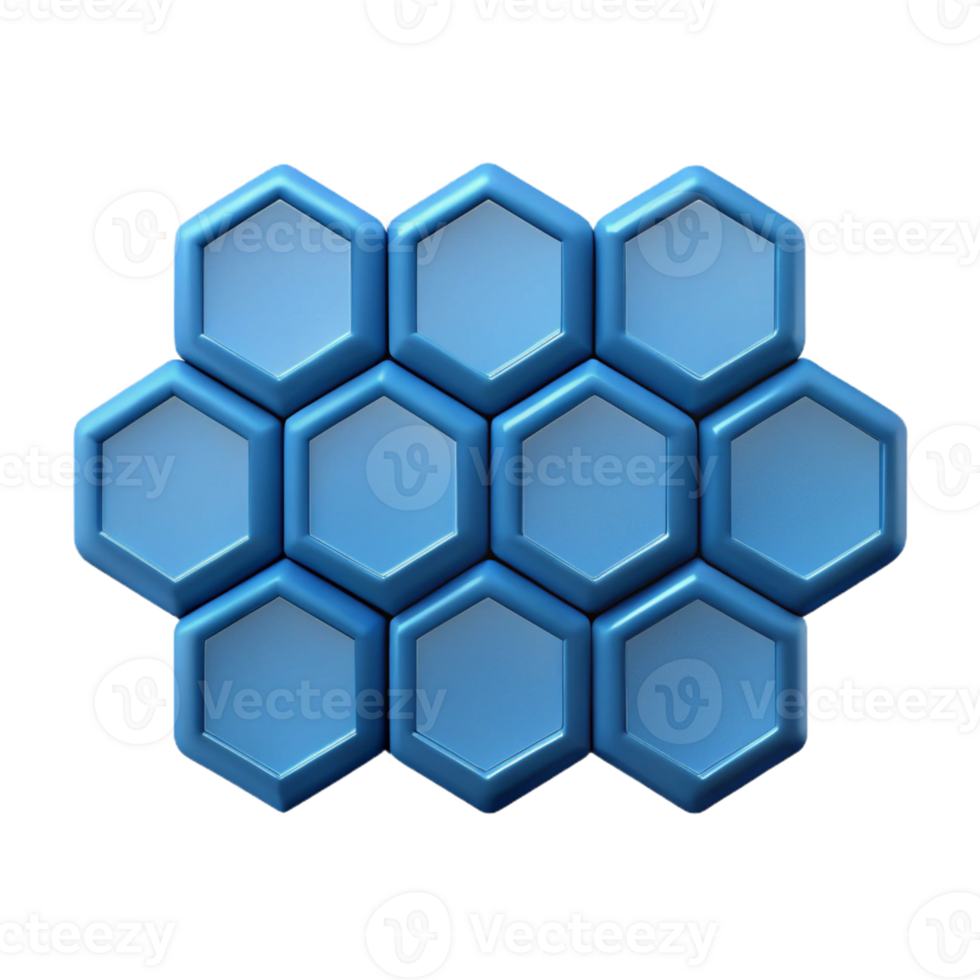 splendid coastal A series of connected hexagons forming a honeycomb pattern. Crisp edges with Scalable Design. professional png
