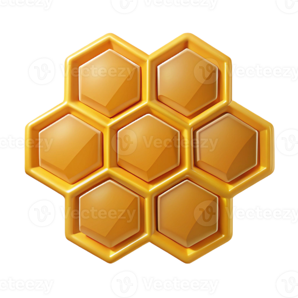 harmonious mesmerizing Honeycomb pattern, geometric, crisp edges, flat color with Scalable Design. refined png