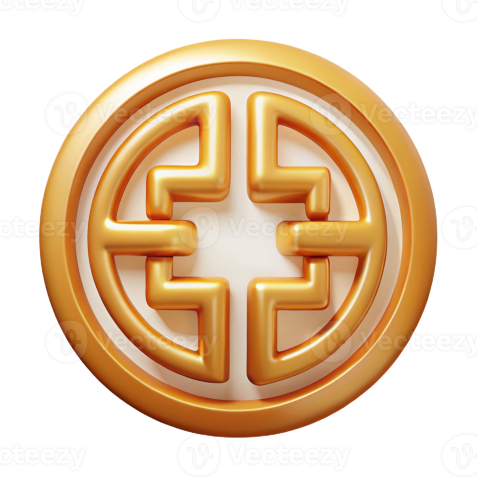 distinguished renaissance Fan pattern, symmetrical, flat color, crisp edges with Scalable Design. high resolution png