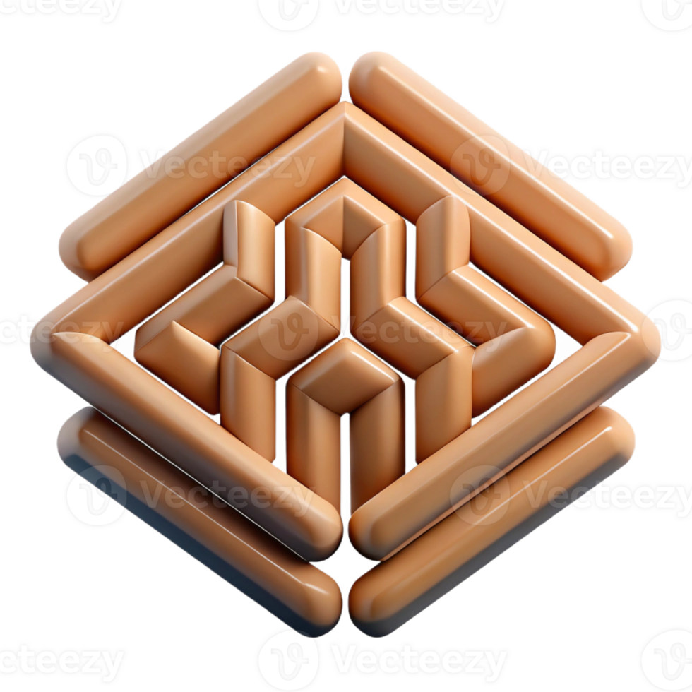 unforgettable art deco Abstract geometric pattern, symmetrical design, single-weight stroke. Scalable, minimal with Scalable Design. detailed png