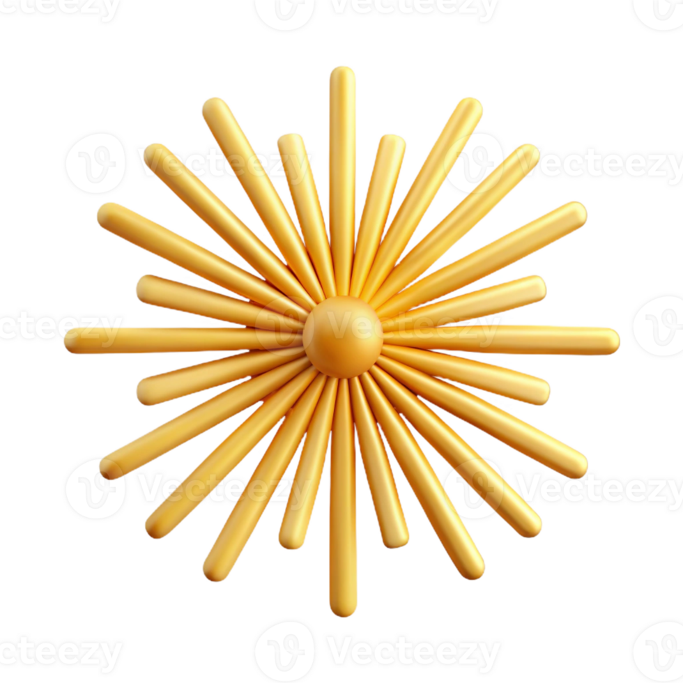 stunning exemplary Burst badge with twelve radiating lines. Symmetrical, flat color, minimal design with Scalable Design. png