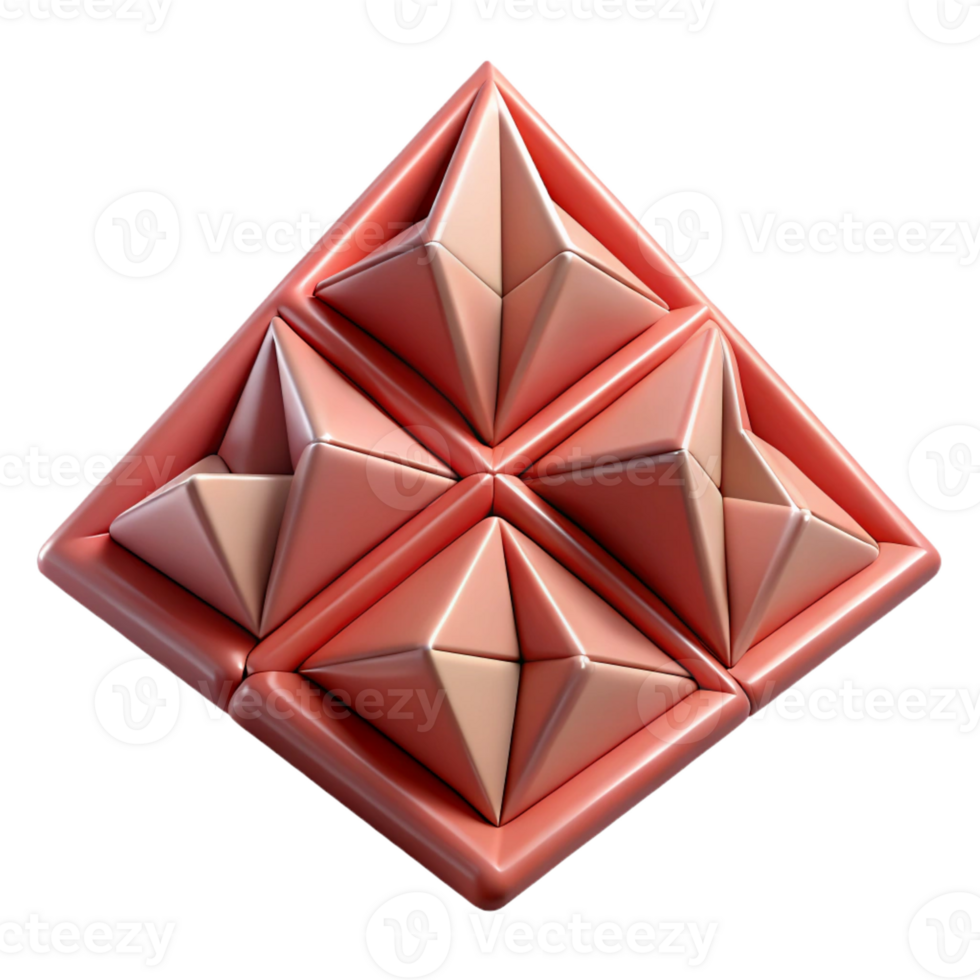 fascinating whimsical elegant Tessellated triangles, geometric, single-weight stroke, minimal with Scalable Design. ultra HD png