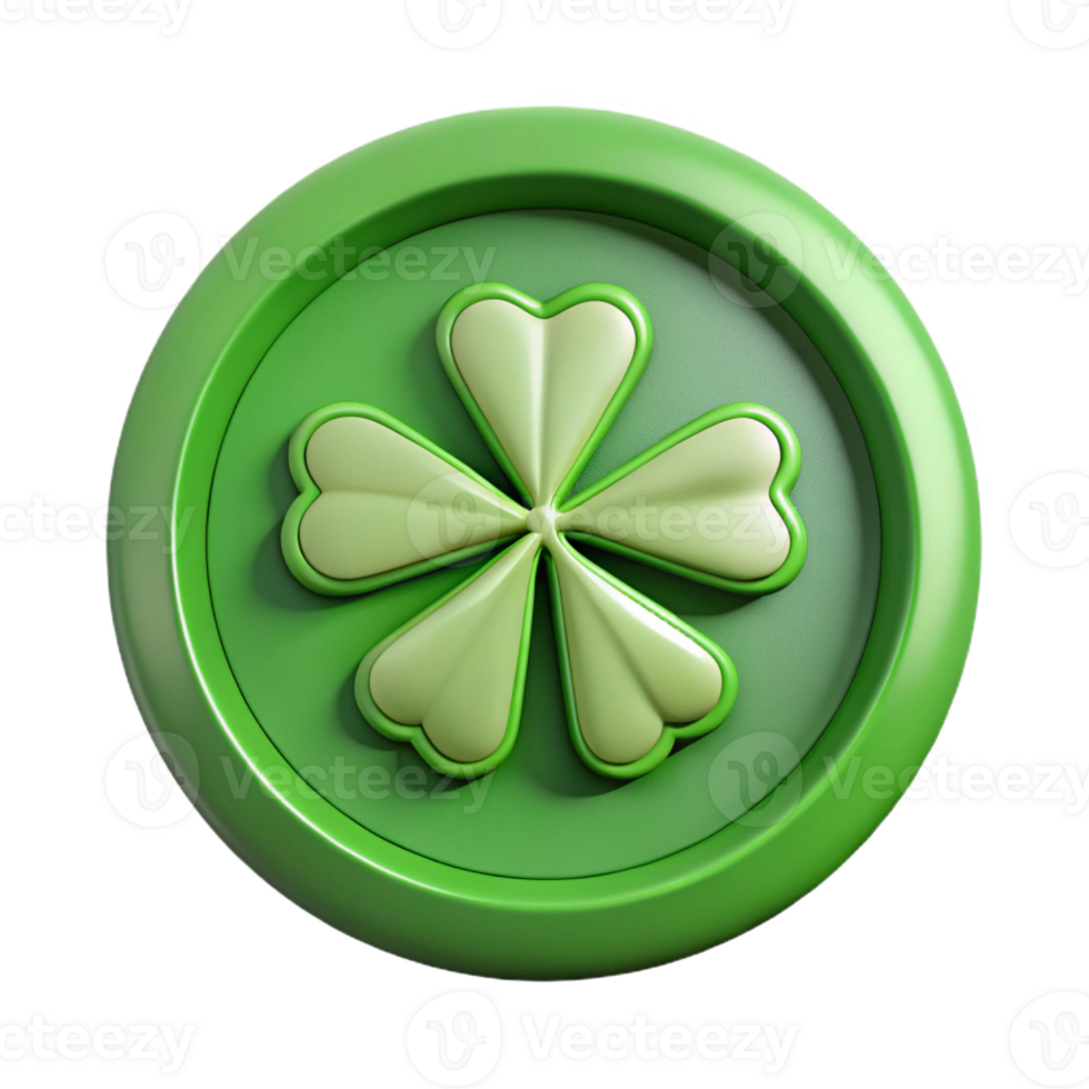 striking nordic Circular logo with a stylized four-leaf clover. Single-weight stroke, flat color, symmetrical with Scalable Design. luxury png