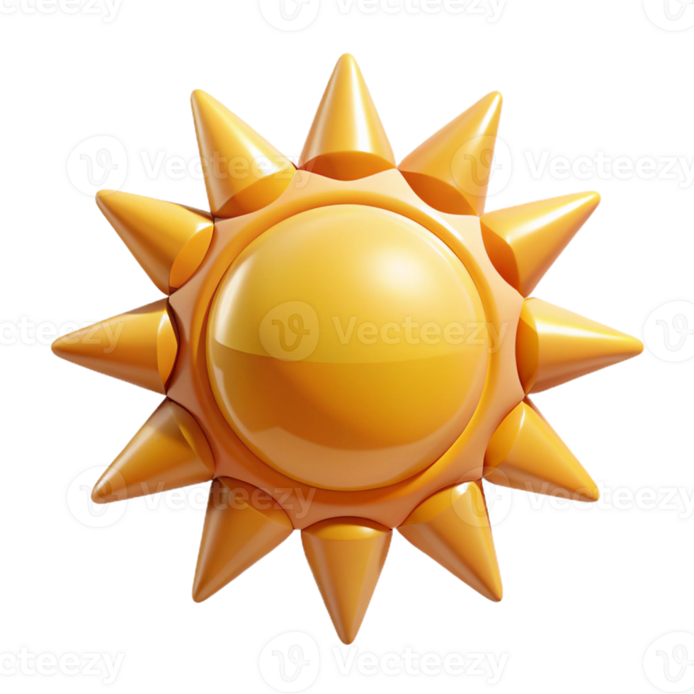 timeless abstract Symmetrical sun with geometric patterns. Clean lines, with Scalable Design. museum quality png