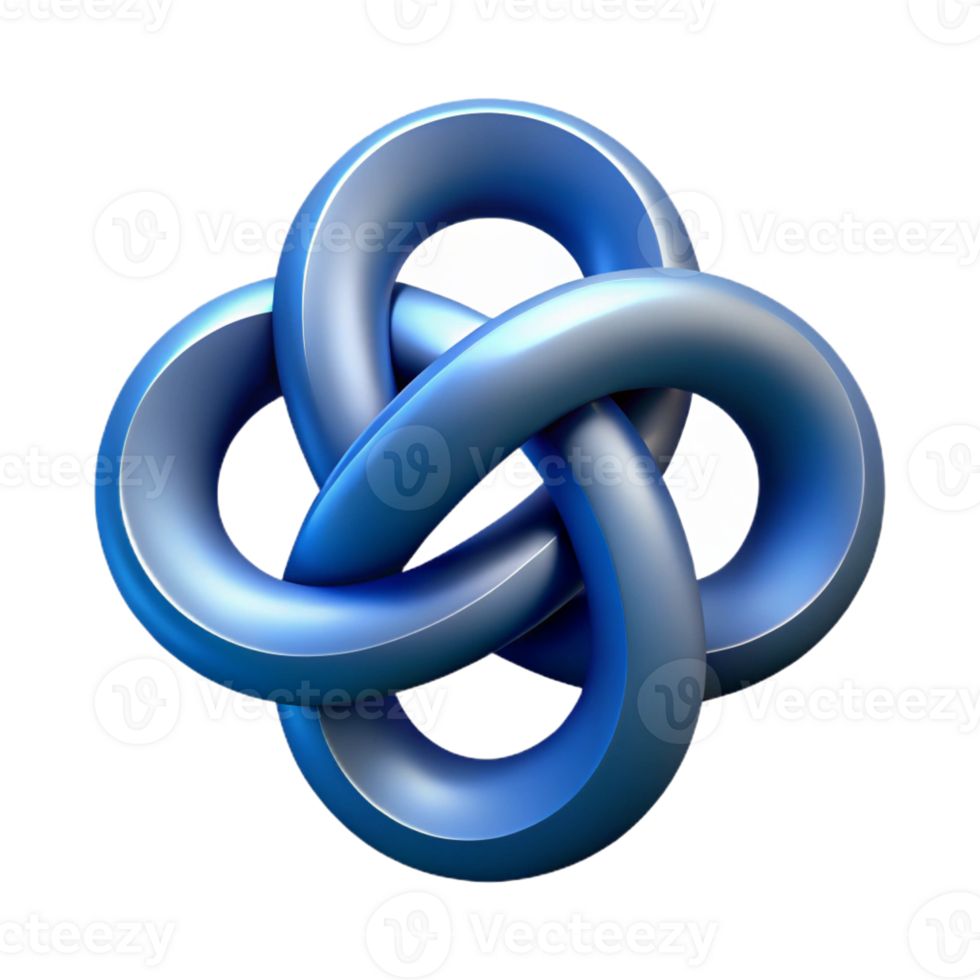 signature victorian Abstract logo featuring interconnected curved lines. Single-weight stroke, symmetrical, with Scalable Design. high resolution png
