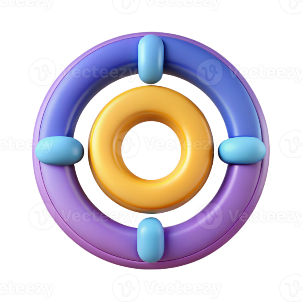 glorious art deco Location pin icon with a circular base. Flat color, with Scalable Design. professional png