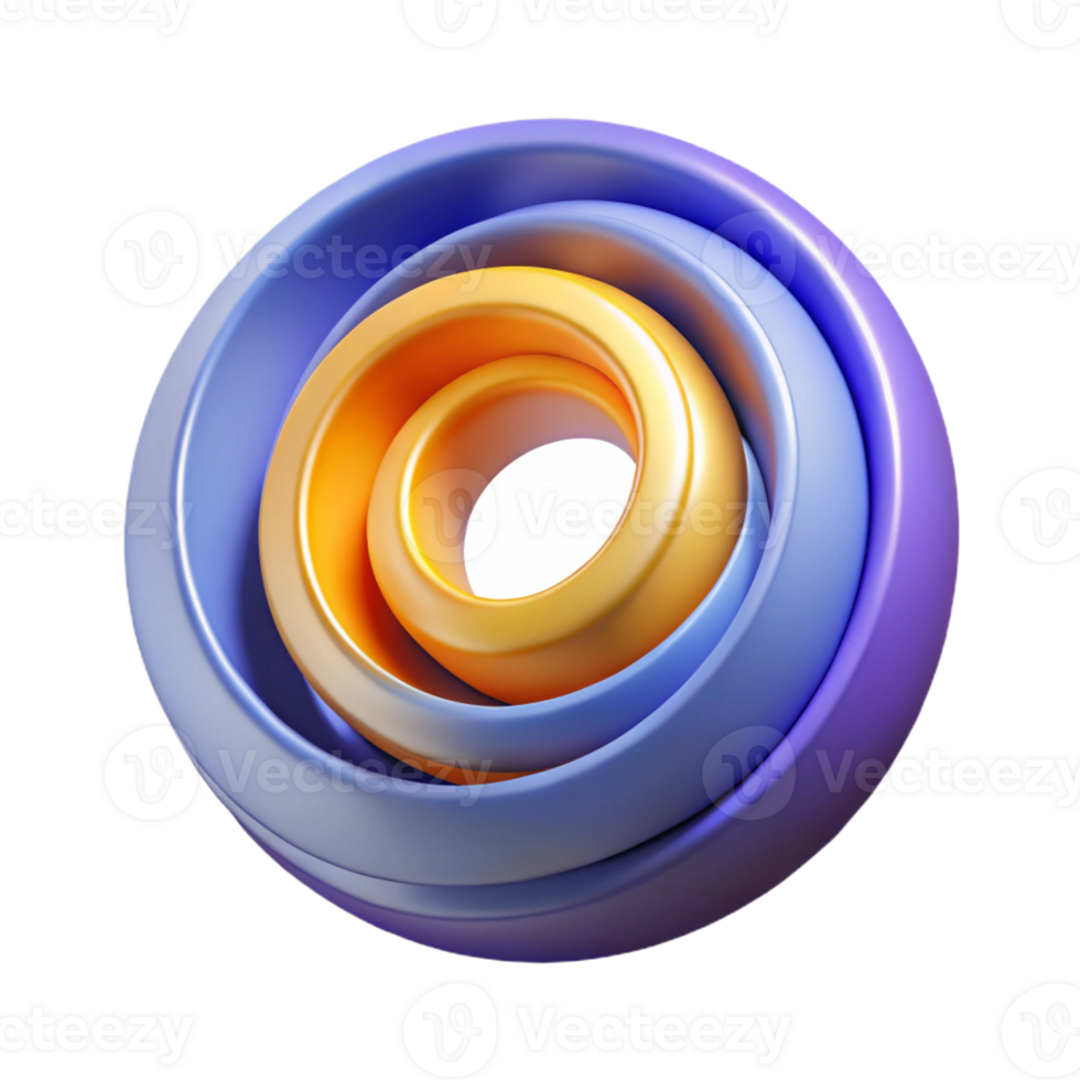 romantic breathtaking Abstract logo featuring a series of concentric circles. Single-weight stroke, minimal, with Scalable Design. studio quality png