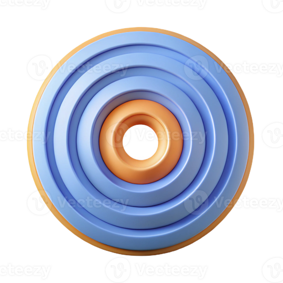fascinating peaceful coastal Concentric circles. Minimal, clean lines, flat color with Scalable Design. gallery standard png