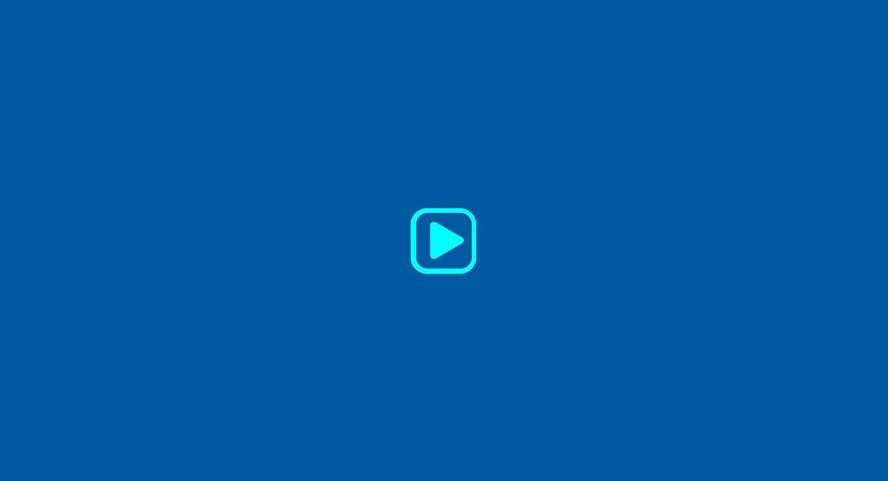 play button sign of interface background, play icon element on blue screen, simple botton logo for media player modern design, symbol movie play sign for graphic flat, play sign isolated on a blue vector