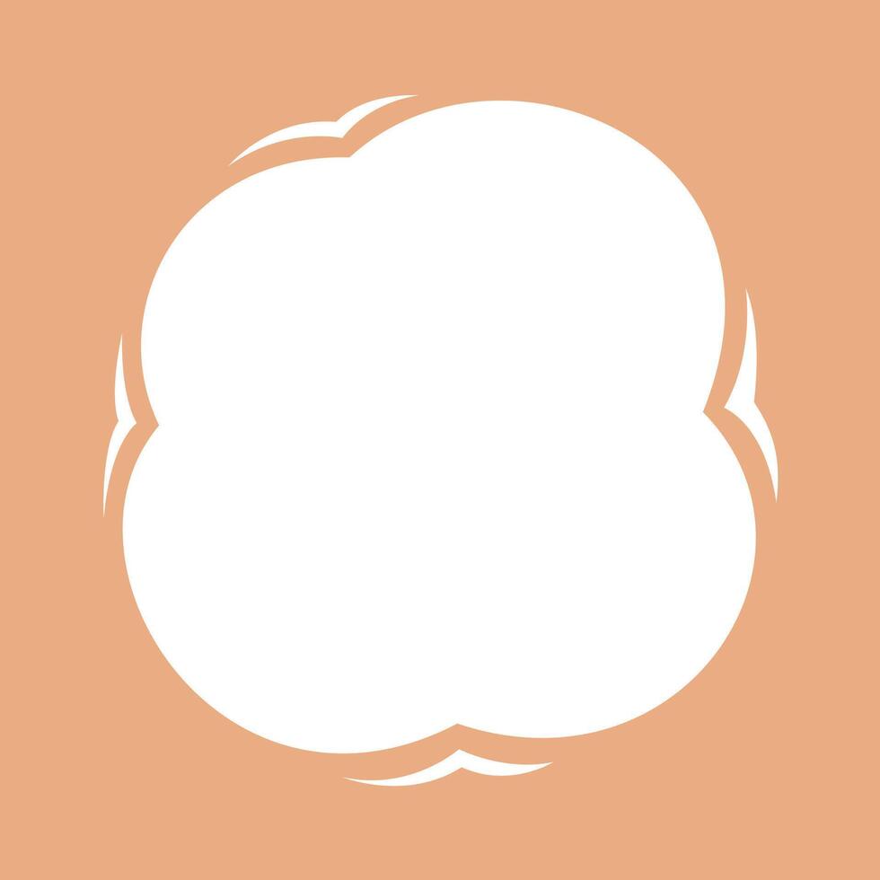 blob shape on brown pastel soft for banner copy space, aqua background, white milk blob splash on cocoa brown, water blobs droplet wave shape for banner, milk blob simple for graphic ad vector