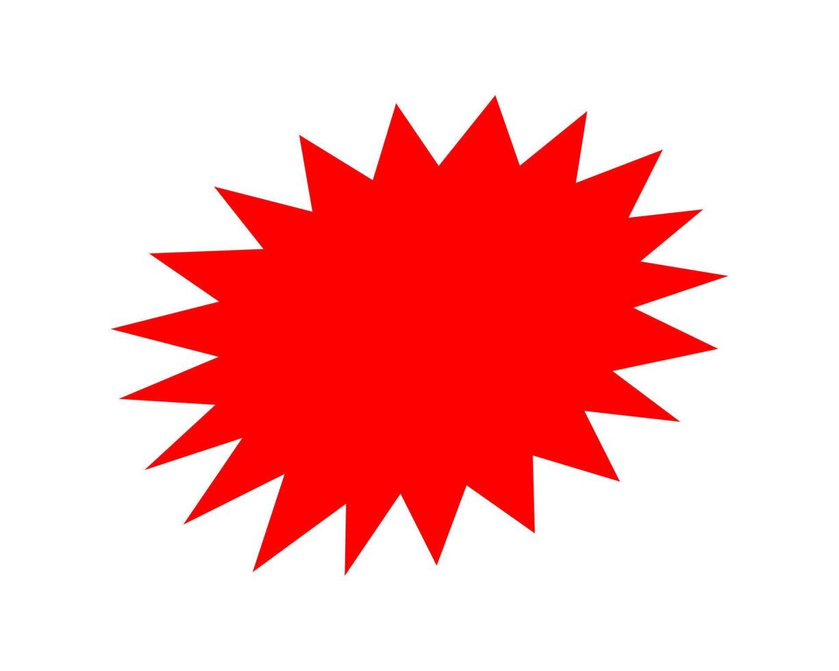 stickers red for discount price message, chat label serrated shape, sticker star label for sale promotion, comic speech bubbles, serrated sticker for sale text promotion, sticker for new offer promo vector