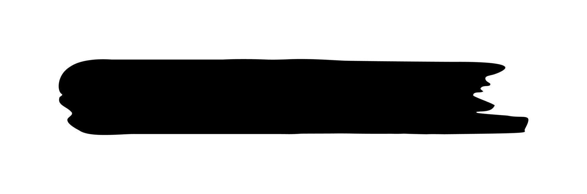 black ink brush marks, brushstroke black for watercolor paint idea, black stripe brush and stain, stroke brush paint art stripe black, acrylic art painted, simple brush ink vector
