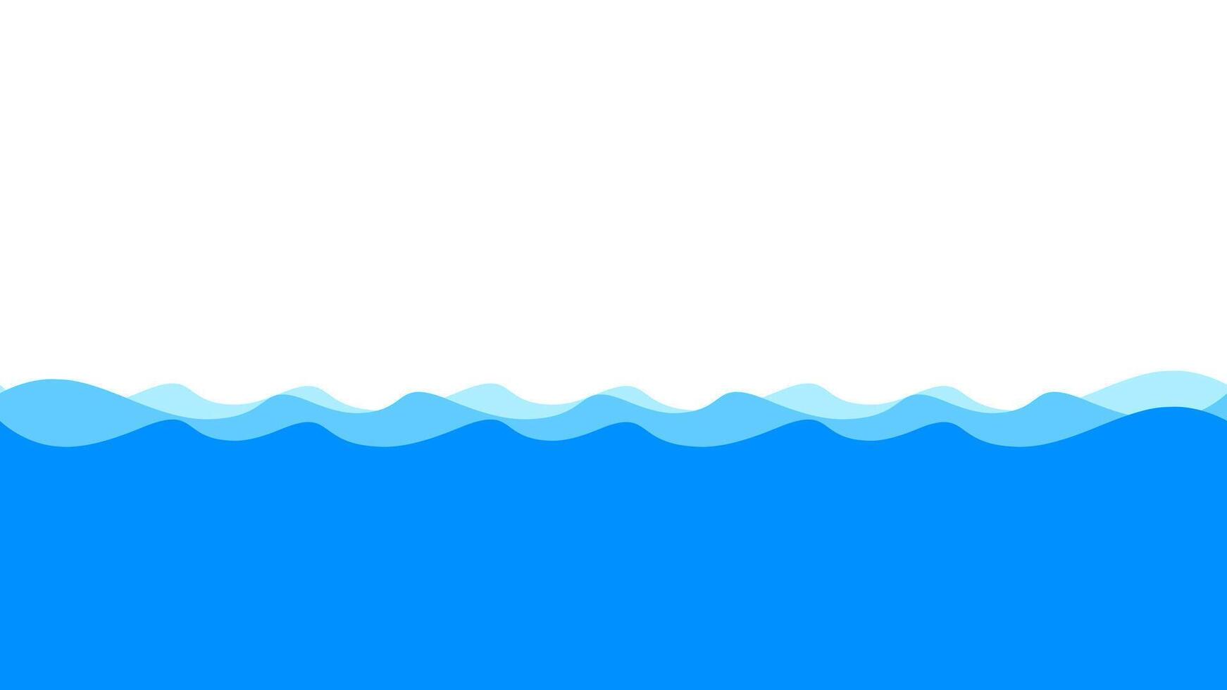 water waves blue for background, water ripples light blue and copy space, ocean sea surface for banner background, aqua flowing for graphics vector