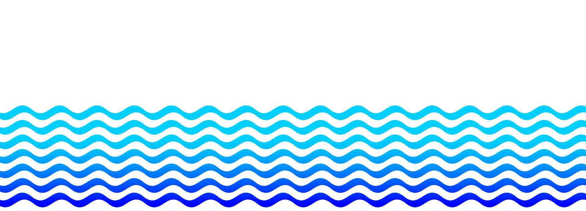 water wave stripes, water waves blue for background, water ripples light blue, ocean sea surface for banner background, aqua flowing graphic, copy space vector