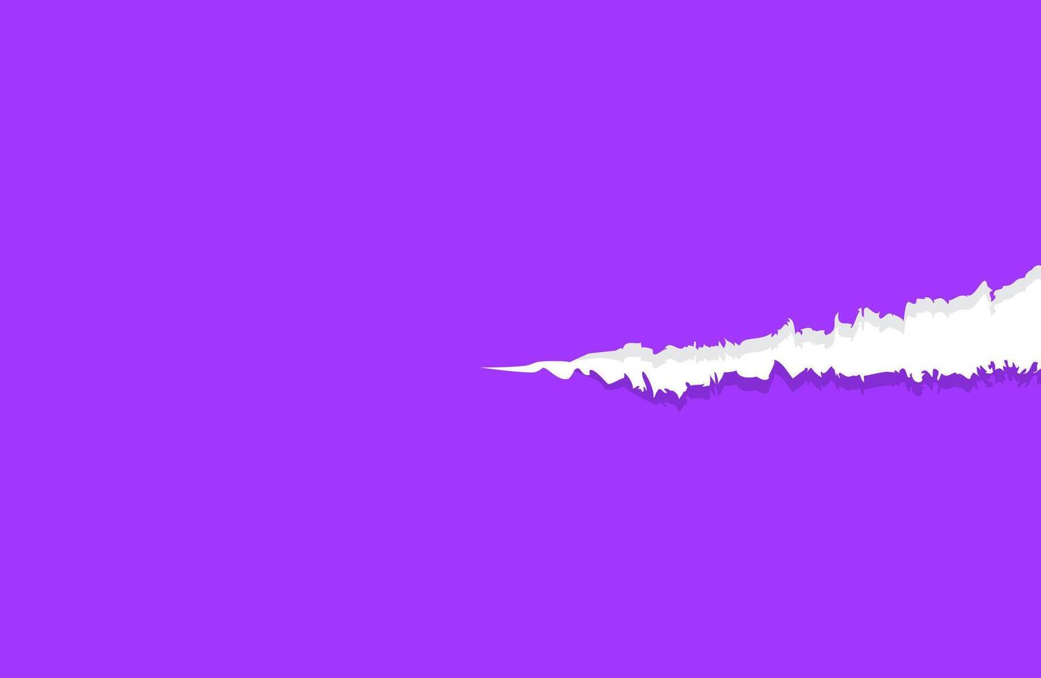 paper purple with tear marks for banner copy space, paper rip torn purple square background, paper with edge tear, sheet paper card rip for advertising message text, purple notepaper memo torn texture vector