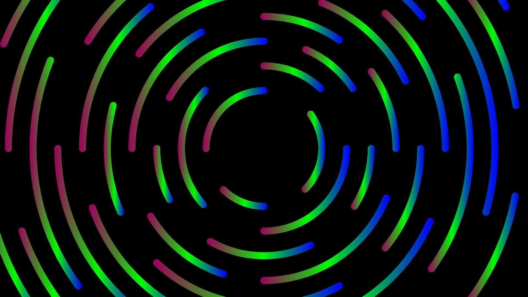 circle line colorful bright, modern background, light neon effect motion with line mixed, glowing light circle graphic for wallpaper, art line swirl shine color for technology digital concept vector
