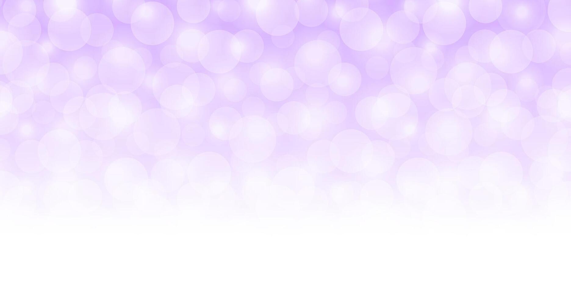 abstract purple white bokeh for background, purple soft with bokeh backgrounds banner ad, glowing purple bright shine blurred, defocused bokeh glitter purple soft color for backdrop and wallpaper vector