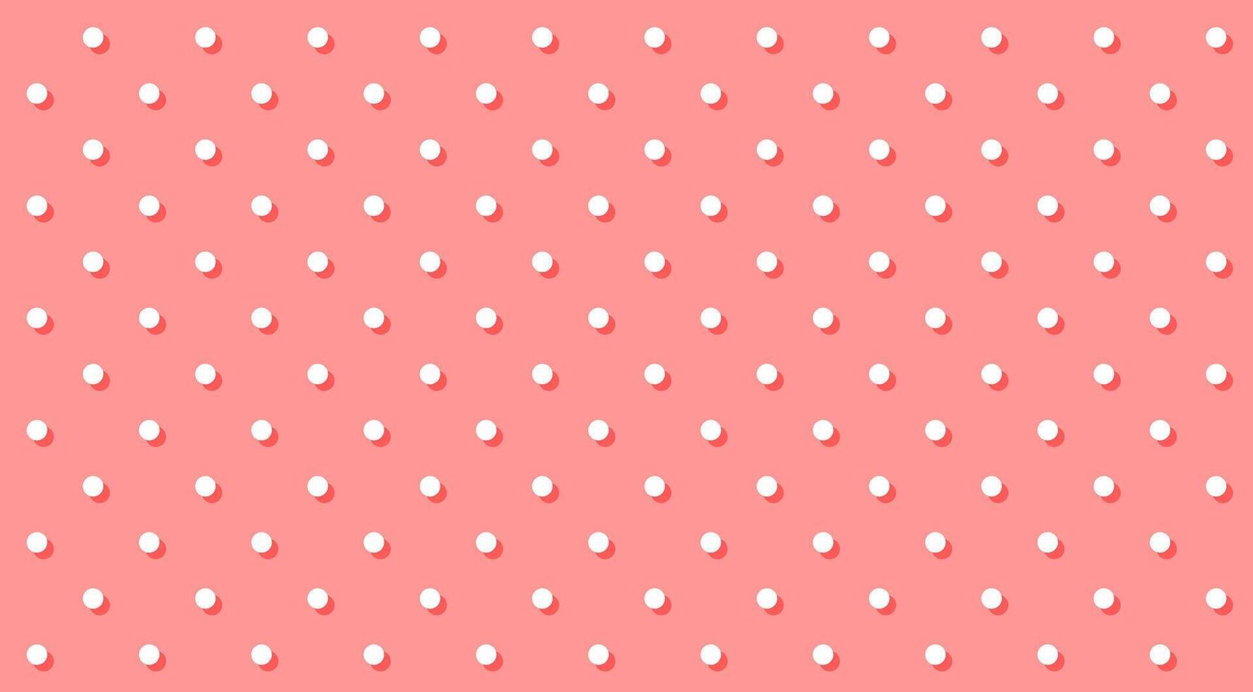polka dot white on pink pastel soft background, pink pastel simple with polka dot white small pattern, cute polka dots for decoration backgrounds, pink soft simple for dots pattern fabric and textile vector