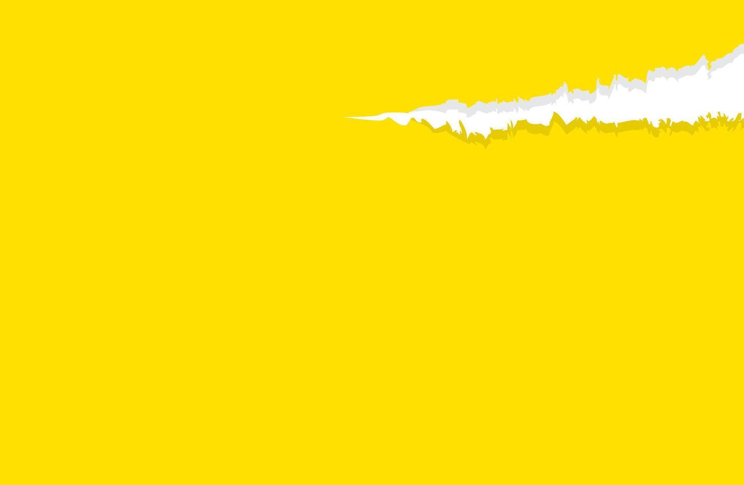 paper yellow with tear marks for banner copy space, paper rip torn yellow square background, yellow paper with edge tear, sheet paper card rip for advertising message text, notepaper memo torn vector