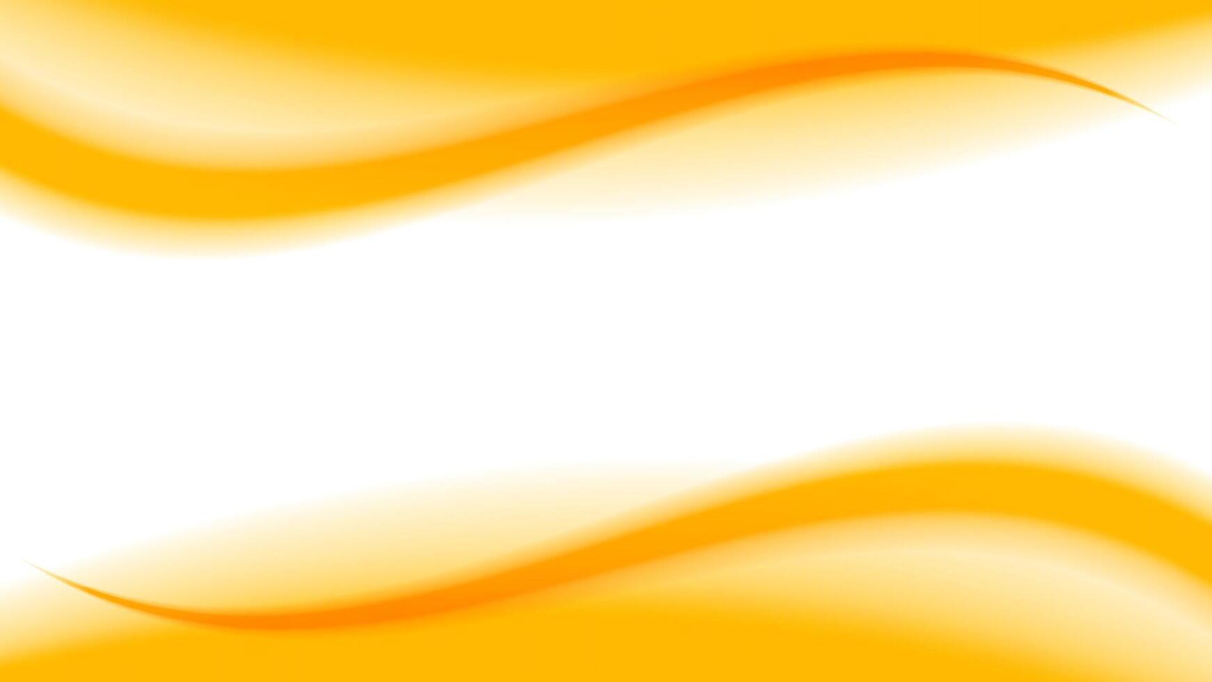 orange soft color wave shape for banner background, abstract graphic smooth for banner copy space, blurred gradient yellow orange wavy swirl soft, orange white with wave curve for backdrops vector