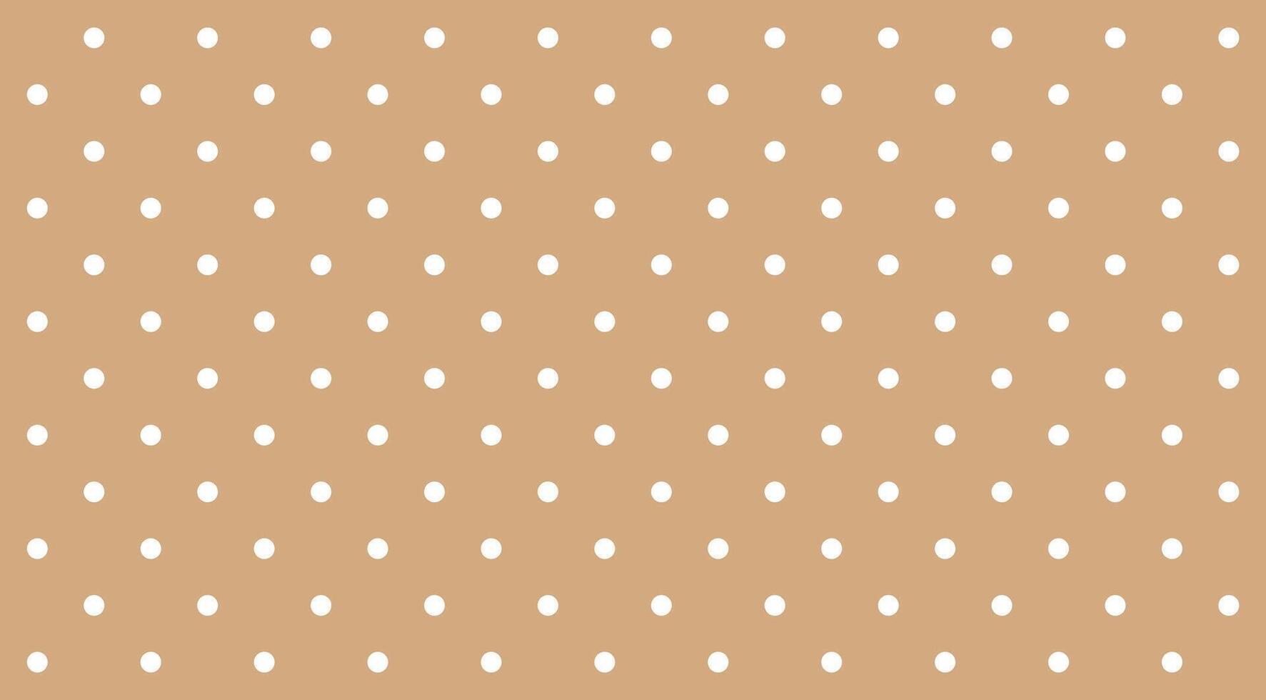 polka dot white on brown pastel soft background, brown pastel simple with polka dot white small pattern, cute polka dots for decoration backgrounds, soft simple for dots pattern fabric and textile vector
