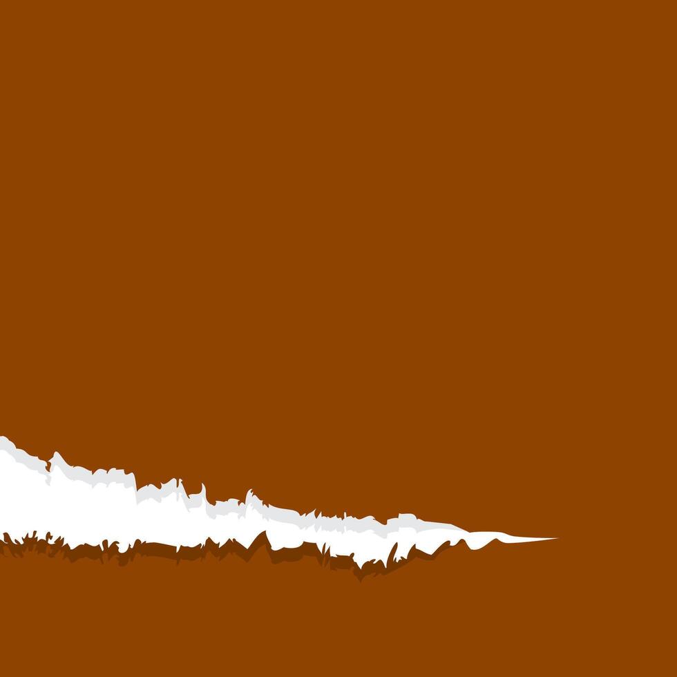 paper brown with tear marks for banner copy space, paper rip torn brown for background, paper with edge tear, sheet paper card rip for advertising message text, brown notepaper memo torn vector