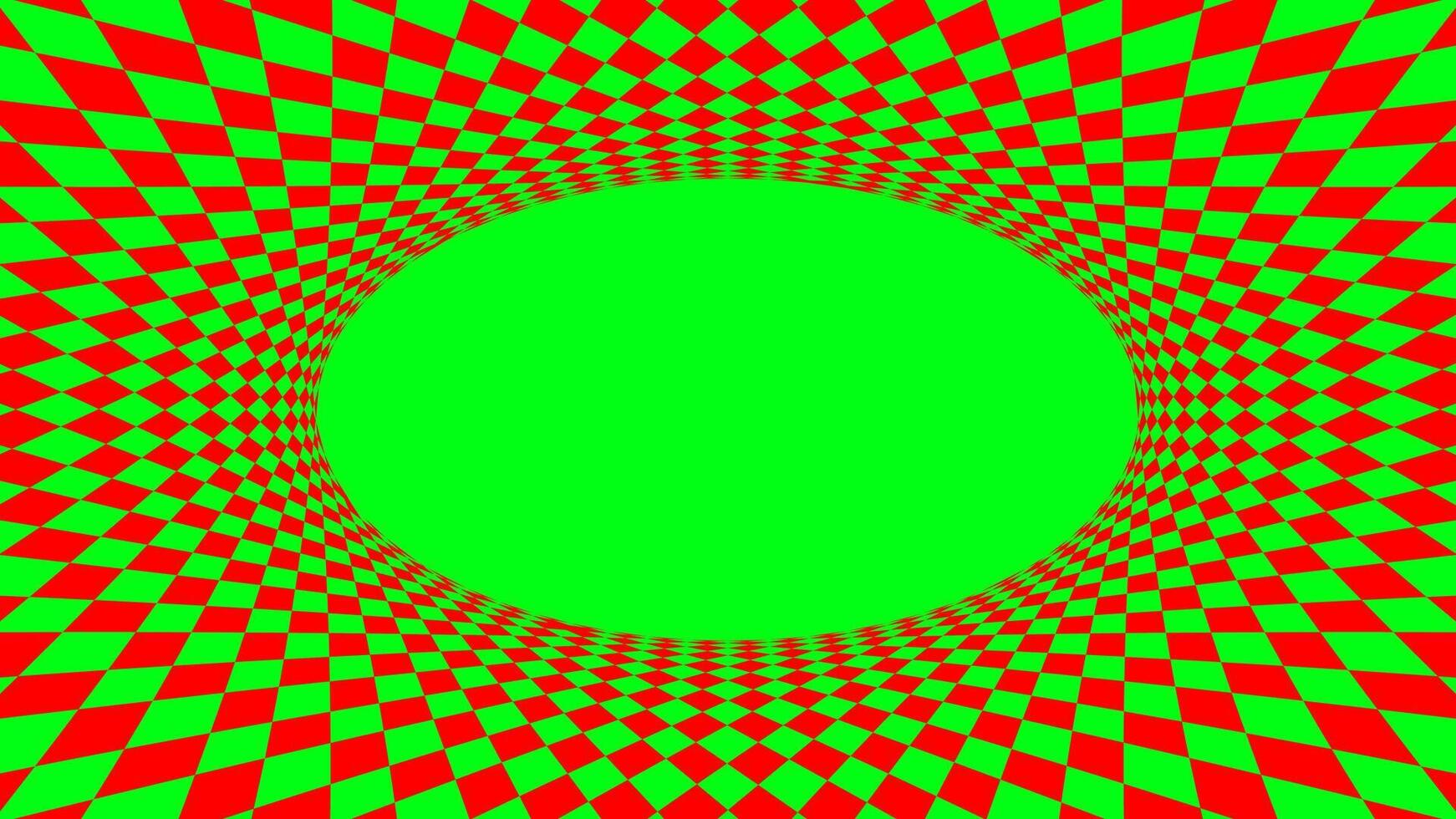 geometric art abstract red green for background, art line green red spiral optical for hypnotic wallpaper, geometry polygonal pattern with connected graphic line, optical graphic distorted wavy vector