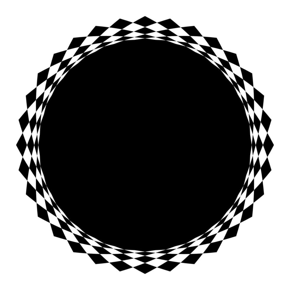 circle geometric abstract black white for background, art line black white spiral optical for hypnotic wallpaper, geometry polygonal pattern with connected graphic line, optical graphic distorted vector
