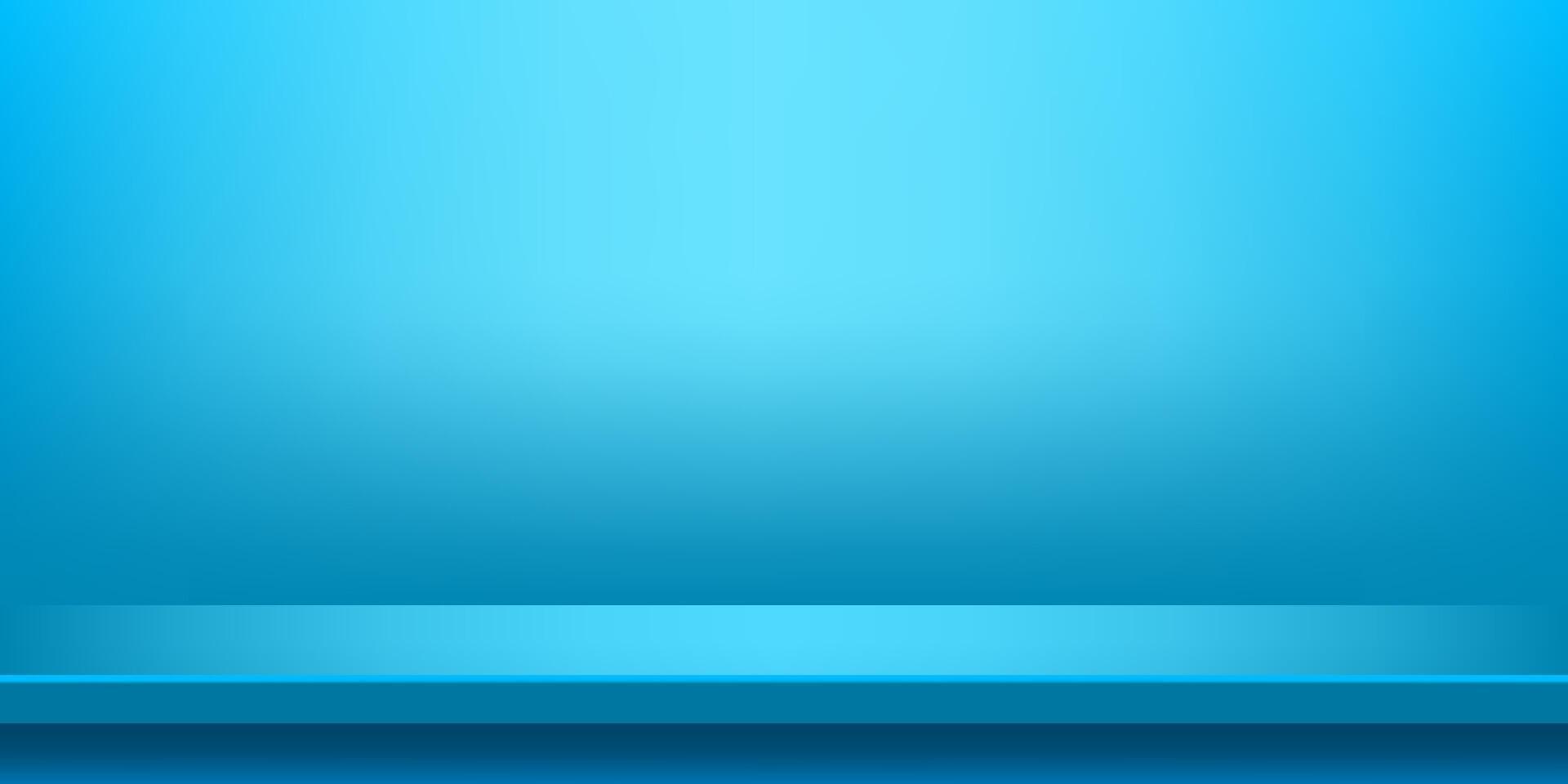 plank table light blue on wall room for background, blue backdrop, copy space for advertise product display, table plank red front view vector