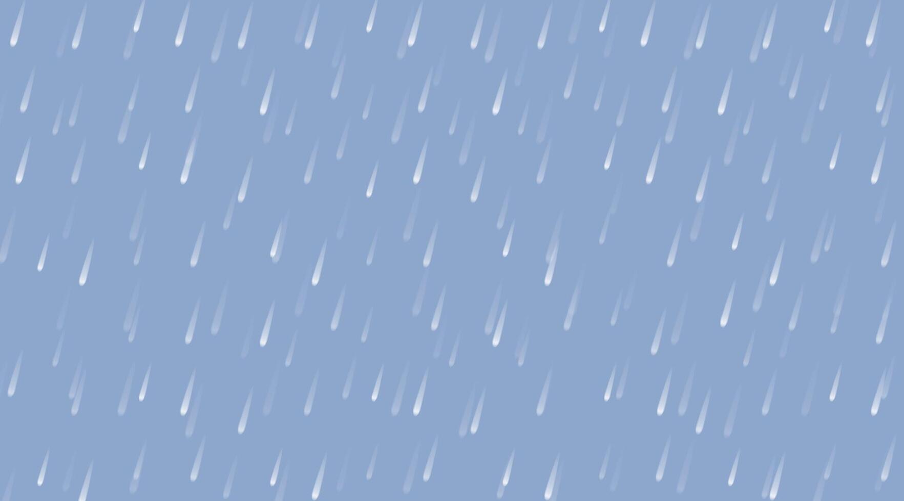 rain droplet for rainy season background, rain storm wallpaper, wind and rain monsoon for background, raindrop in dark sky vector
