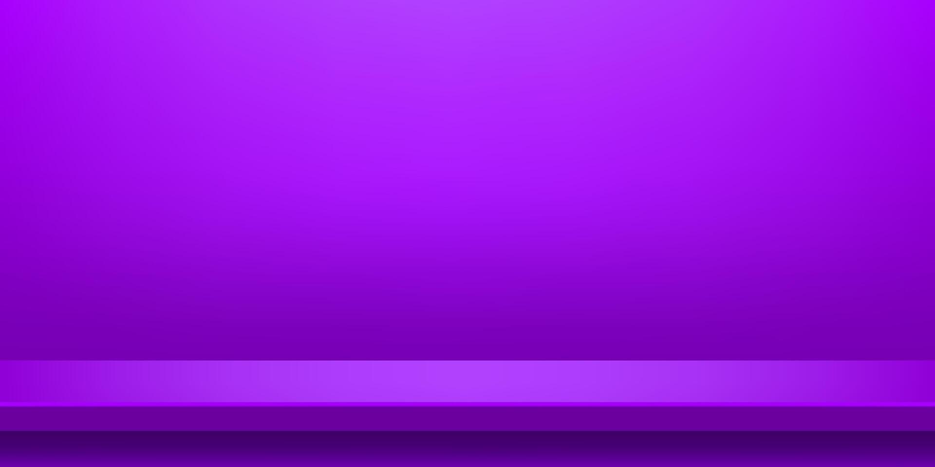 plank table purple color on wall room for background, violet purple backdrop, copy space for advertise product display, table plank purple front view vector