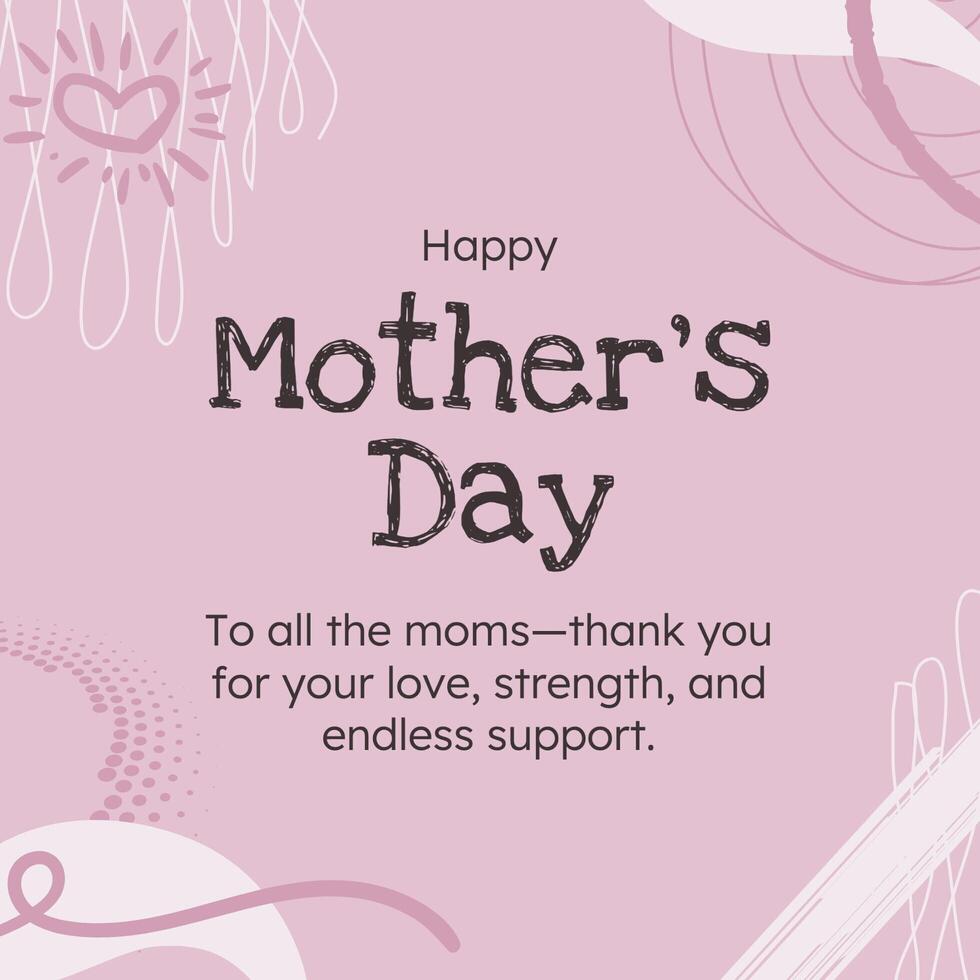 Mother's Day Instagram Post template