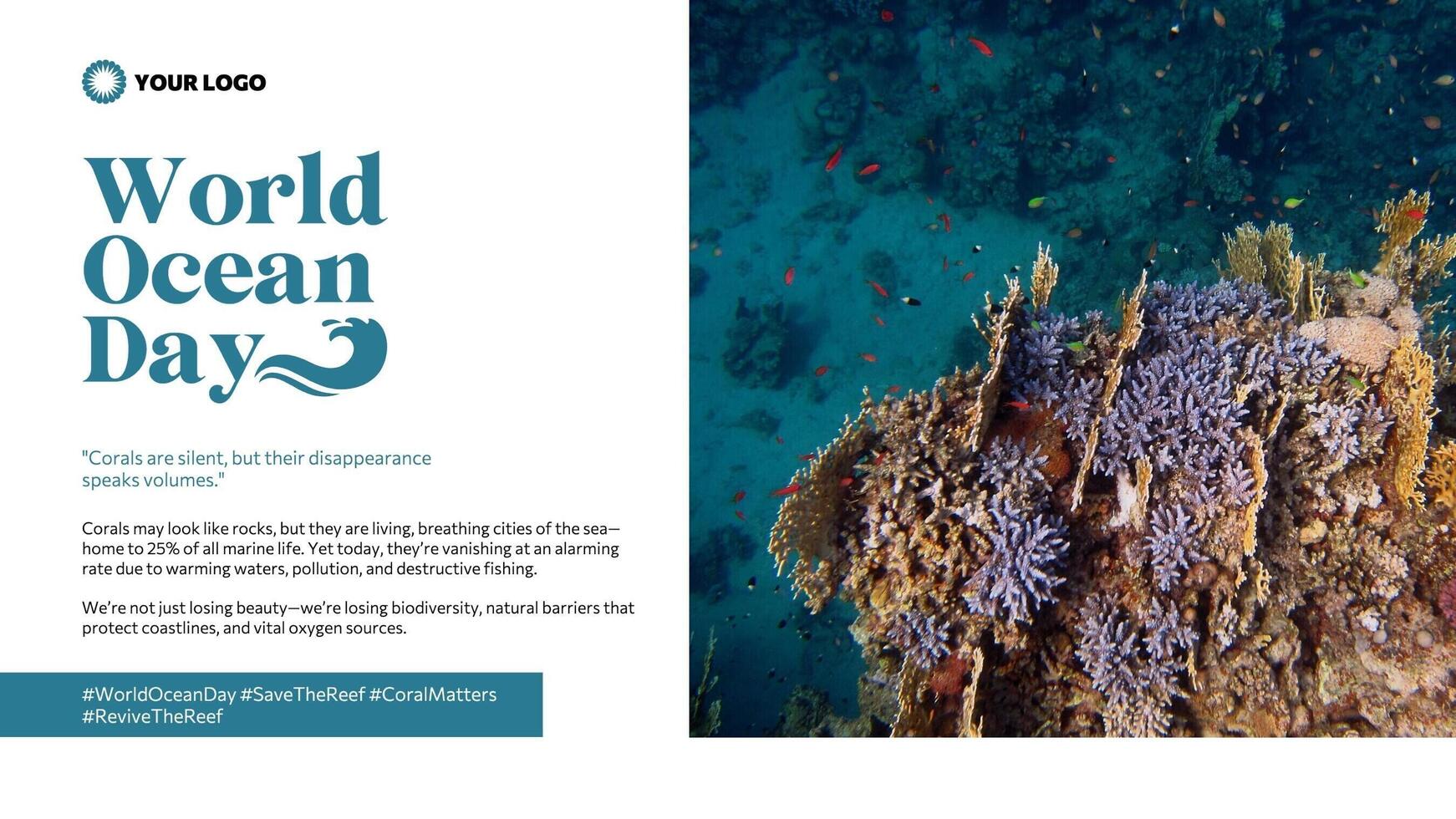 World Ocean Day Campaign template