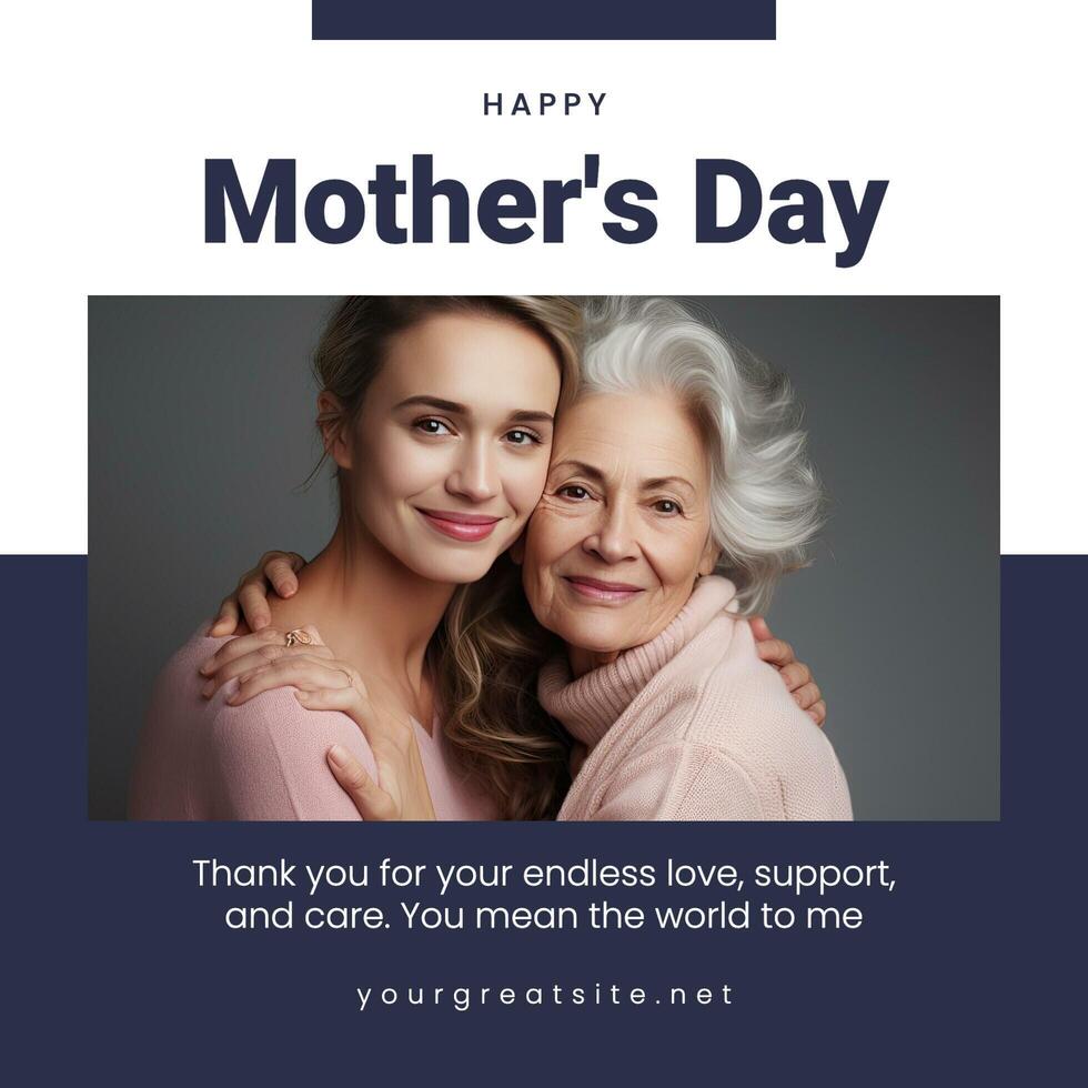 Mother Day Instagram Post template