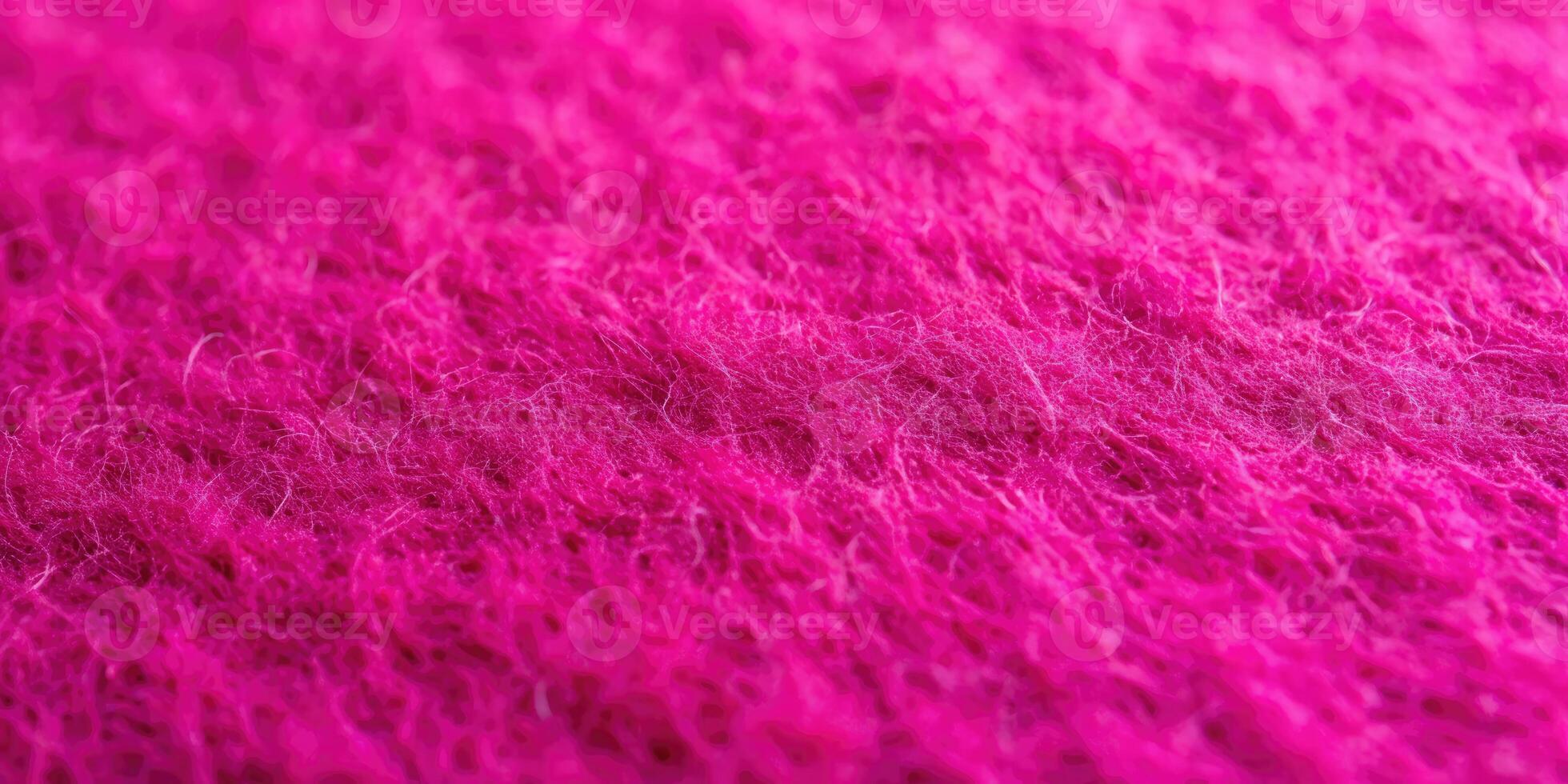 Bright pink fuzzy texture creating a soft surface. photo