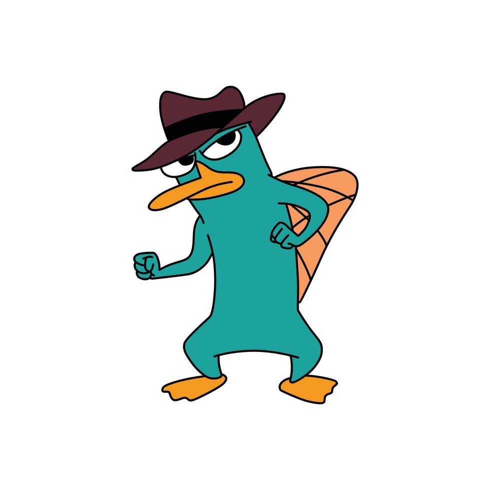 Perry the Platypus vector