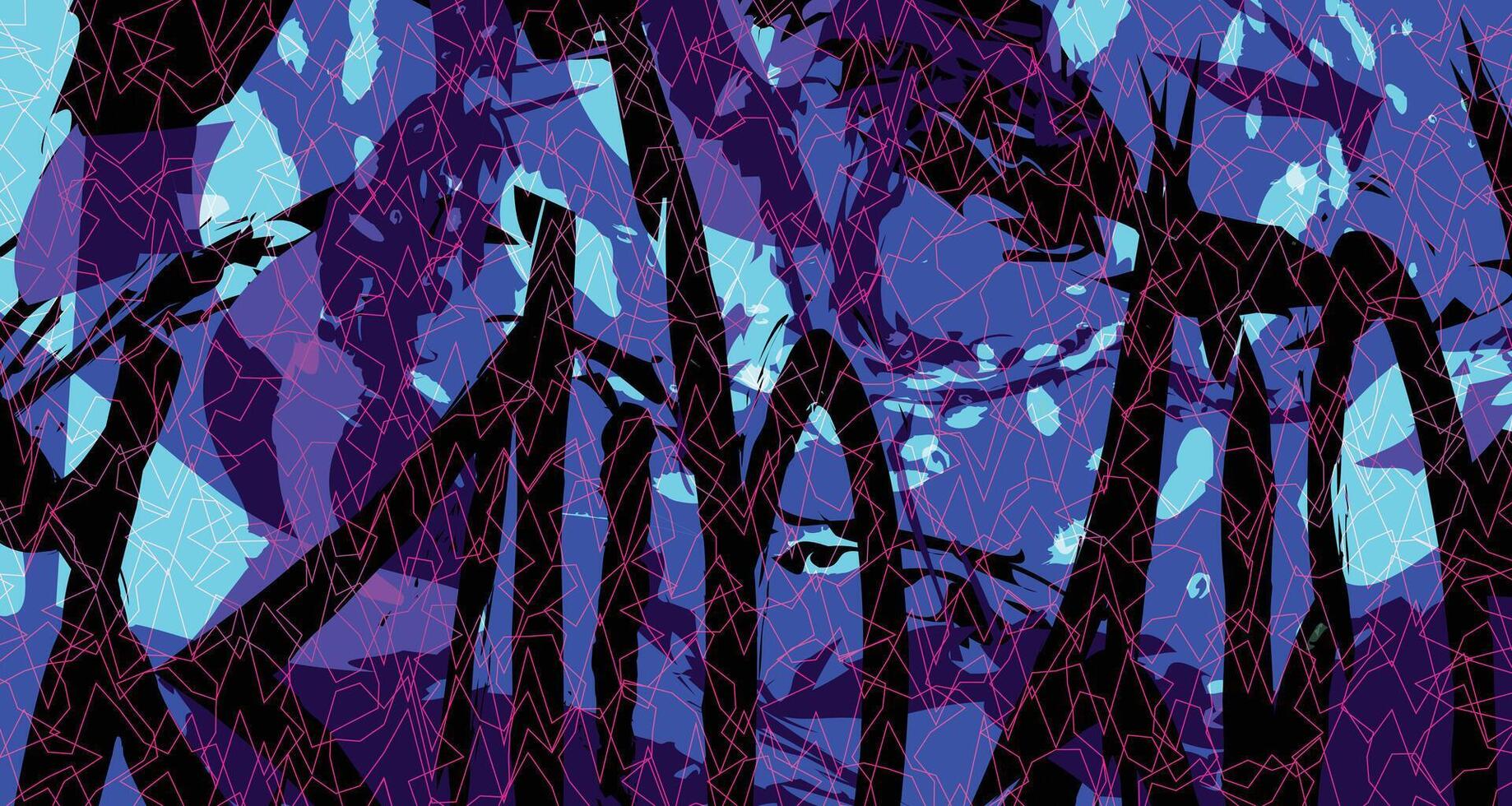 Contrast Comic Texture vector