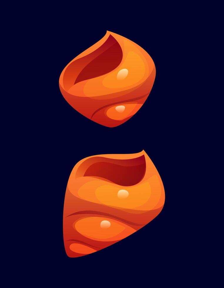 Sea Seashell cartoon font punctuation semicolon vector