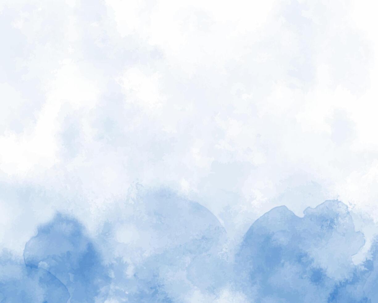 Watercolor splashes in a mix of vibrant hues and soft tones. vector