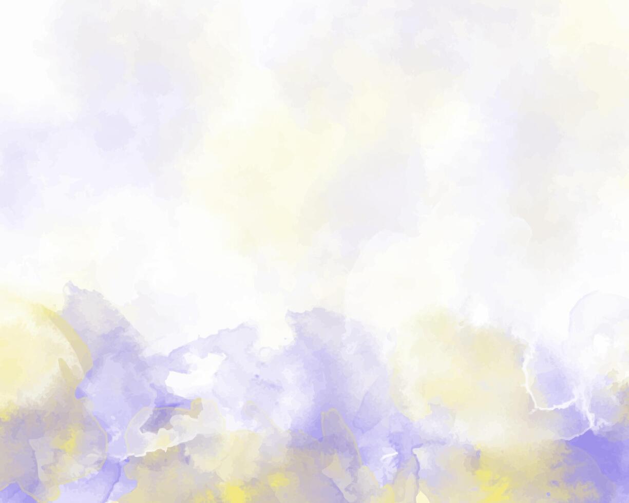 Abstract painting of mixed watercolor tones for backdrop. vector