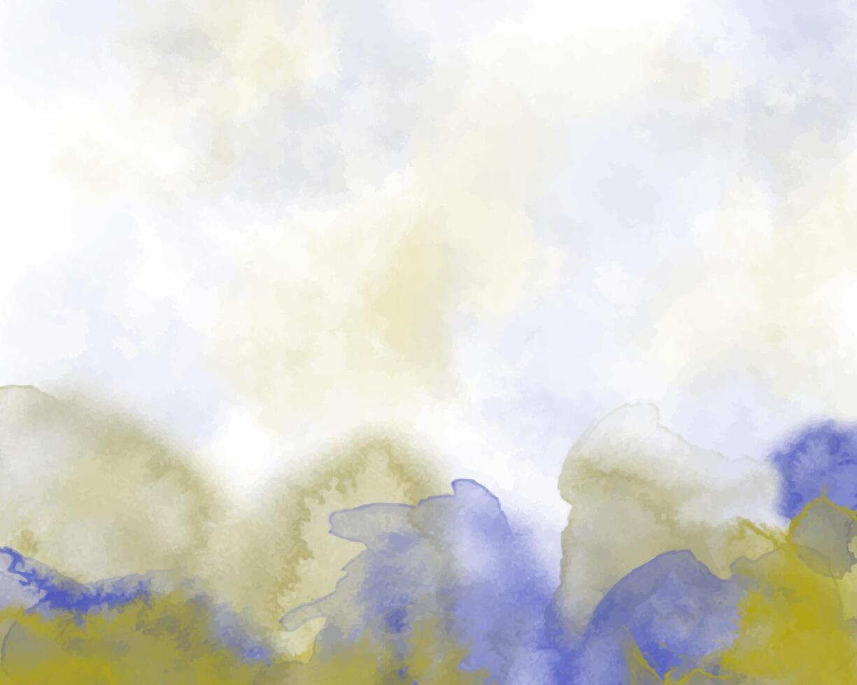 Watercolor splashes in a mix of vibrant hues and soft tones. for your date vector