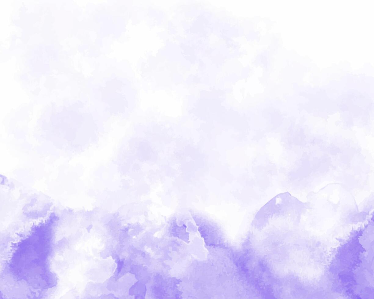 Flowing watercolor with abstract blending of colors. vector
