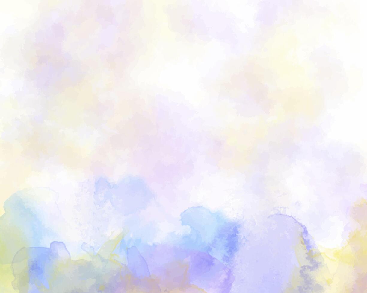 Fluid, colorful watercolor strokes for dynamic background. vector