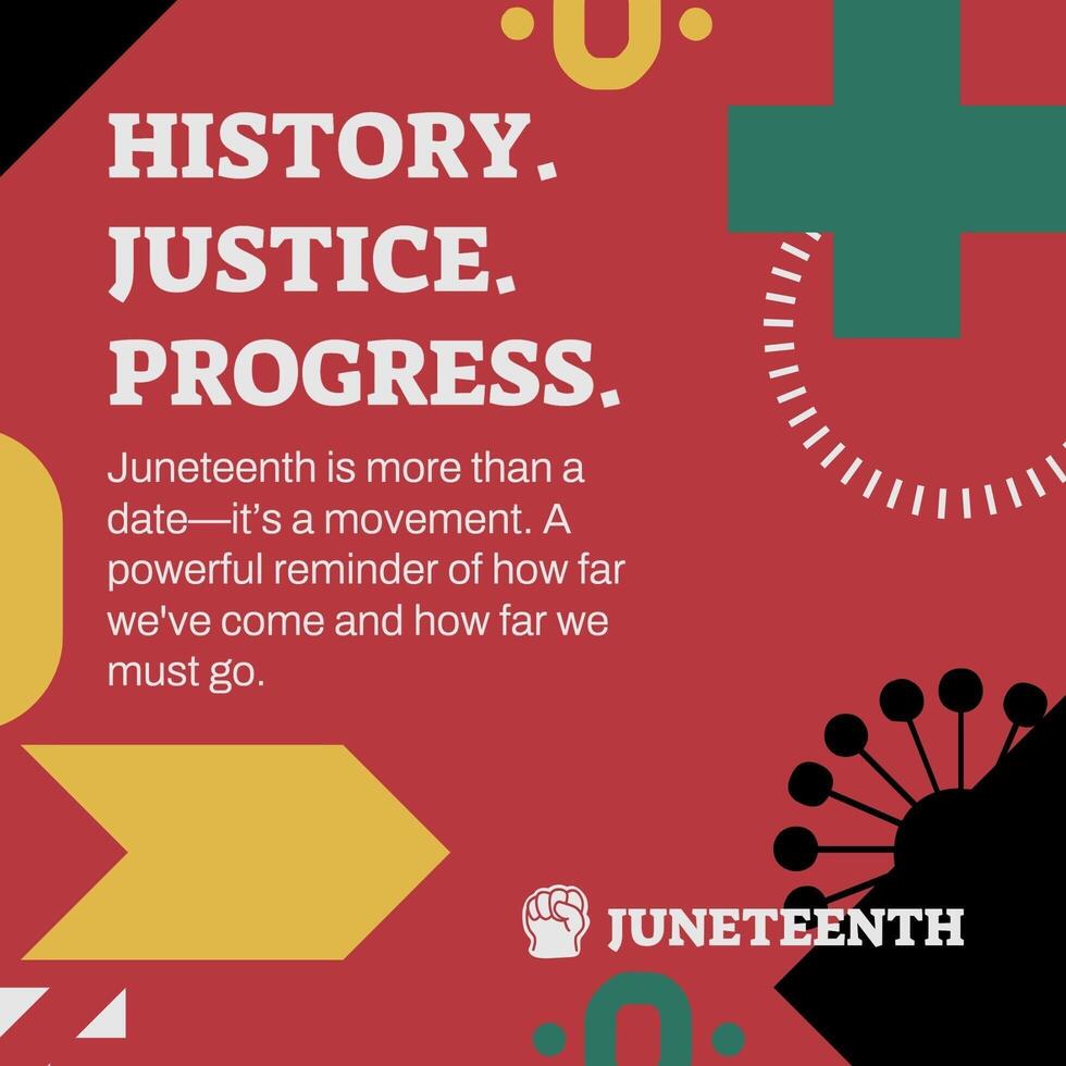 Juneteenth Instagram Post template