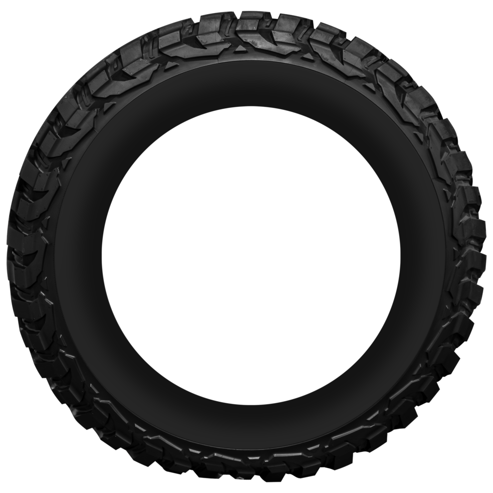 Side view off road tire png